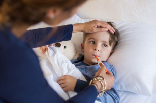 如果你的孩子得了流感该怎么办