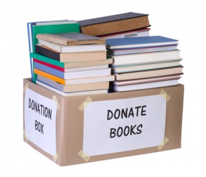 Book Drive Donation Box