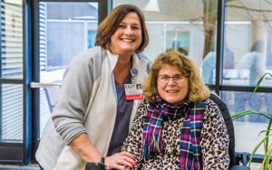 Carrie McCure and Vicky Schwegmann, RN, MSCN