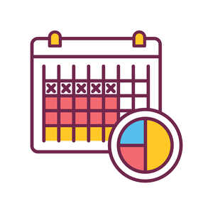 NaPro menstrual cycle calendar