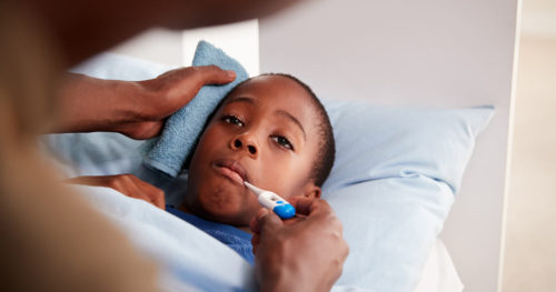 当你的孩子发烧时该怎么办