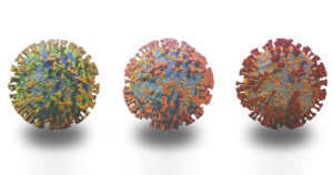versions of a coronavirus