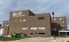 OSF HealthCare St. Mary Medical Center recently completed an extensive brick and window replacement project spanning over five years.